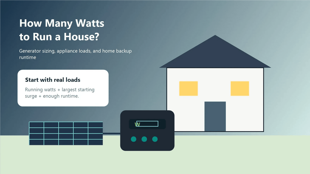 How Many Watts to Run a House? | ABOK - ABOK