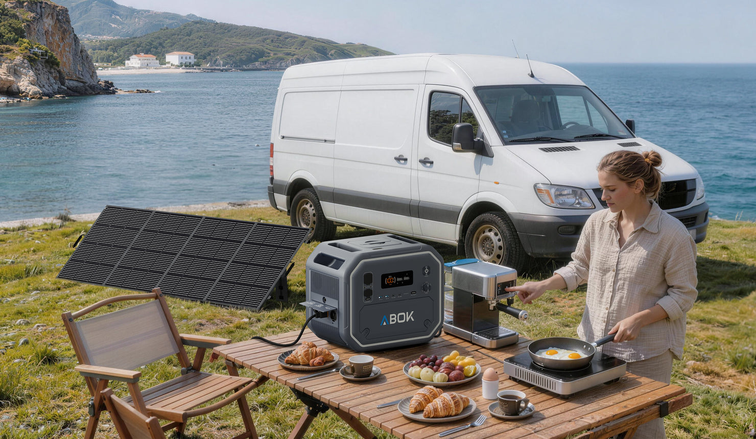 Ark2500 Kraftwerk + 400W Solarpanel